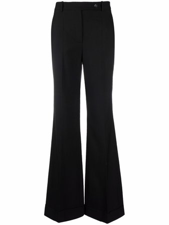 Rochas high-waisted Flared Trousers - Farfetch