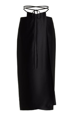 Ribbon Wrap Skirt By Subsurface