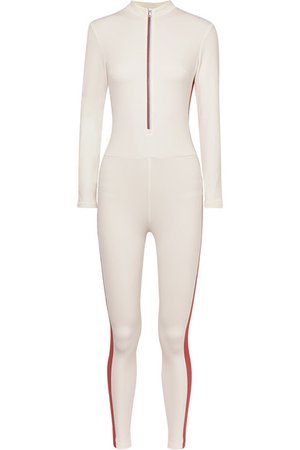 Vaara | Selene Thermal striped stretch bodysuit | NET-A-PORTER.COM