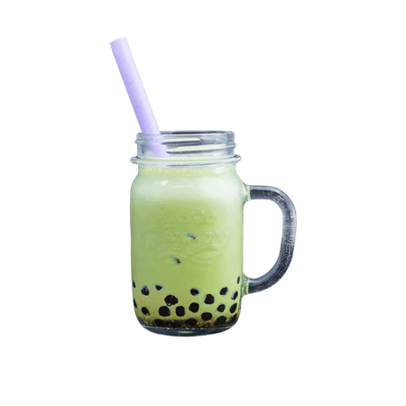 green boba tea