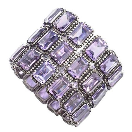 purple cuff diamond