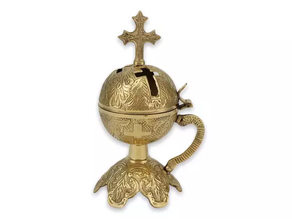 Brass Orthodox Incense Burner