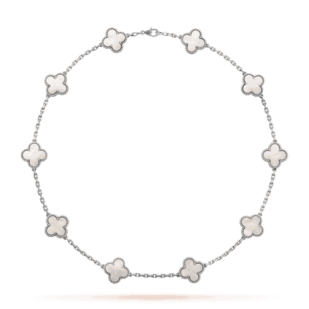 Vintage Alhambra necklace, 10 motifs - VCARF48500 - Van Cleef & Arpels