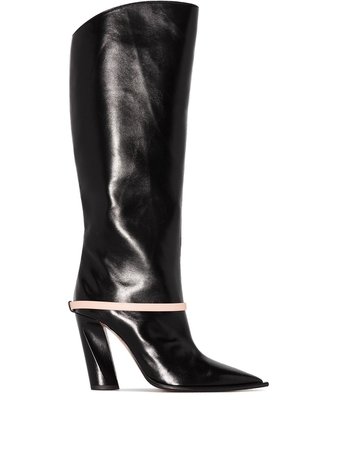 Shop Piferi Power 90mm below-knee boots with Express Delivery - FARFETCH