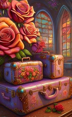 Jeweled Luggage