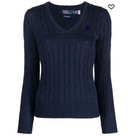 navy blue sweater