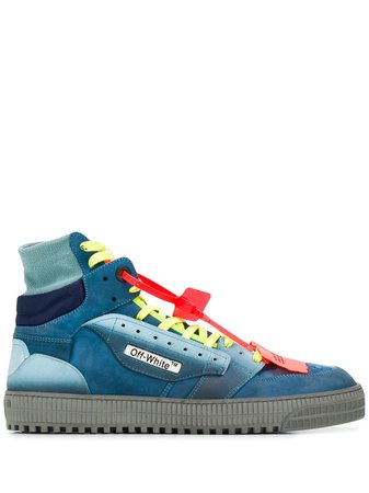 Off-White Panelled Sneakers - Farfetch