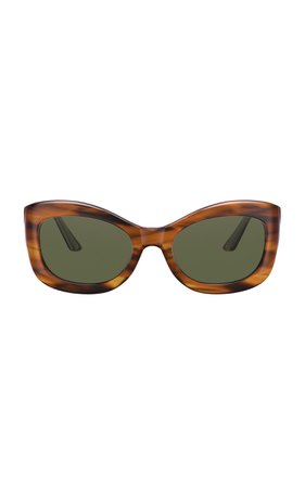 Edina Acetate Cat-Eye Sunglasses By Oliver Peoples The Row | Moda Operandi