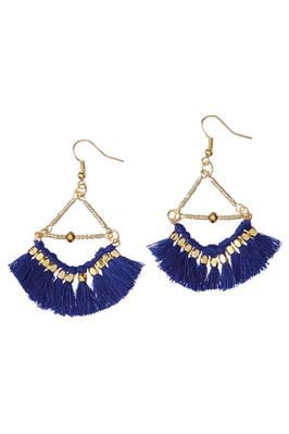 ivory and blue trina turk earrings - Google Search
