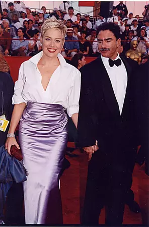 Sharon Stone, 1998 Oscars | Iconic Red Carpet Looks | POPSUGAR Fashion Photo 12