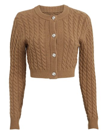 Ronny Kobo | Lynnsey Cable Knit Cardigan | INTERMIX®