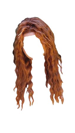 wavy ginger hair