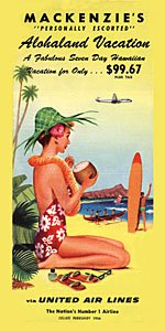 Print of Vintage United Airlines Brochure Cover