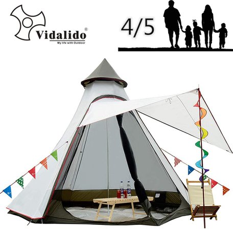 12'x10'x8'Dome Camping Tent 5-6 Person 4 Season Double Layers Waterproof Anti-UV Windproof Tents Family Outdoor Camping Tent(White) : Sports & Outdoors