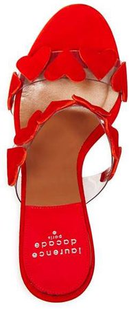 Laurence Dacade Women's Tara Heart Block Heel Sandals - ShopStyle