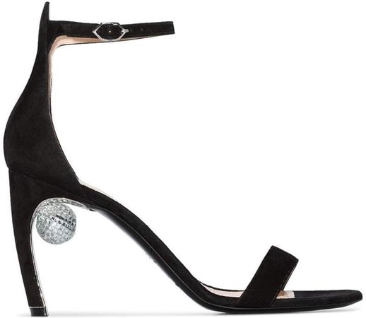 Maeva embellished-heel sandals