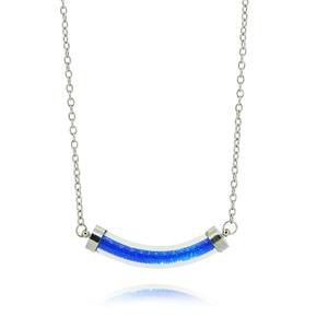 Blue Vial Necklace