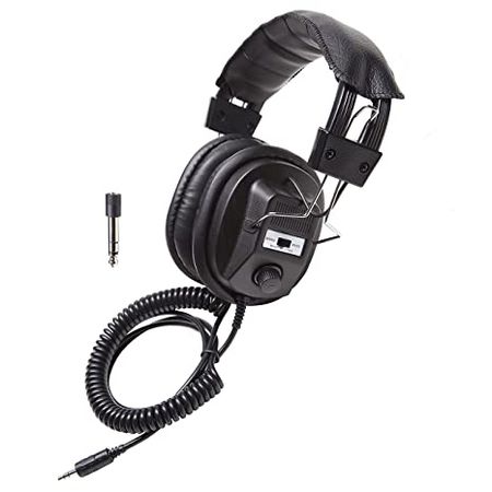 Amazon.com: Califone 3068AV Stereo/Mono Headphones, 3.5 mm Stereo Plug, Black : Electronics