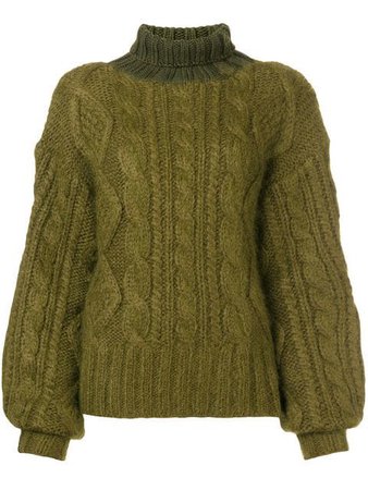 Aalto oversized cable knit sweater