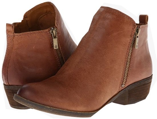 Lucky toffee ankle boots