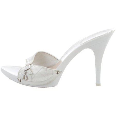 Pinterest Pre-owned Christian Dior Cannage Platform Sandals