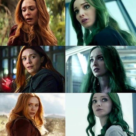 scarlet witch and Polaris