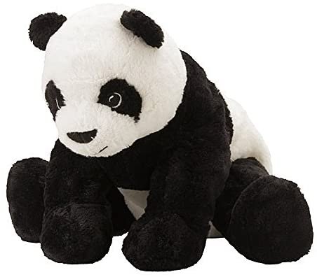 Amazon.com: IKEA KRAMIG 902.213.18 Panda, Soft Toy, White, Black, 12.5 Inch, Stuffed Animla Plush Bear: Toys & Games