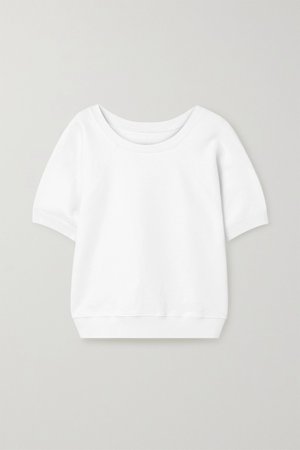White Ciara cotton-jersey top | Nili Lotan | NET-A-PORTER
