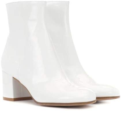 Exclusive to mytheresa.com – Margaux Mid patent leather ankle boots