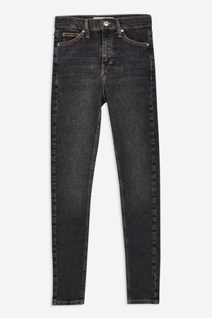 Extreme Washed Black Jamie Jeans - Jeans - Clothing - Topshop
