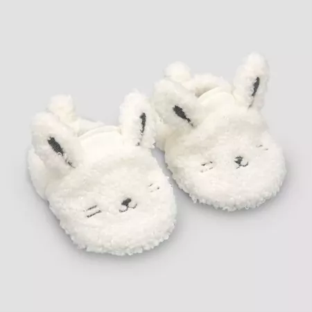 Baby Bunny Constructed Bootie Slipper - Just One You® Made By Carter's Gray Newborn : Target