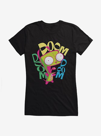 Invader Zim Doom Doom Doom Girls T-Shirt