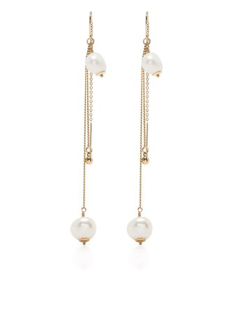 Petite Grand Marabel pearl earrings - FARFETCH