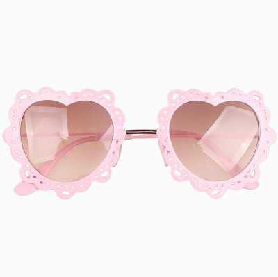 pink heart shaped sunglasses