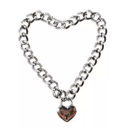 DreamBell Fashion Women Punk Cool Neck Collar Slave Game Pet Heart Shape Padlock Metal Choker Necklace-in Choker Necklaces from Jewelry & Accessories on Aliexpress.com | Alibaba Group