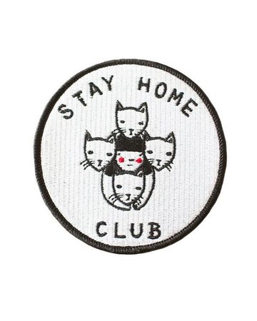Strange Ways Stay Home Club Patch
