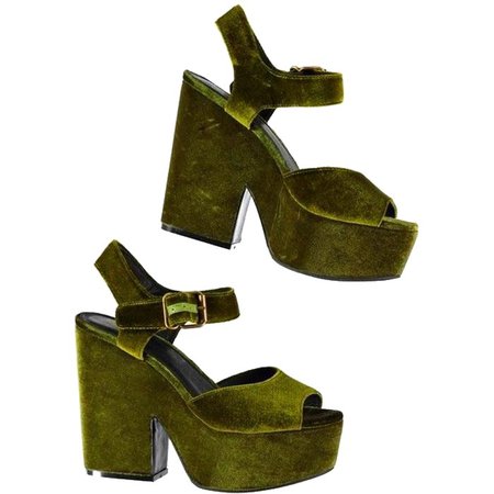 olive heels