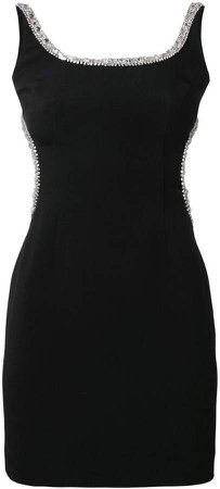 embellished body con dress