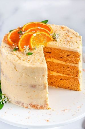 Orange Cake fantasy