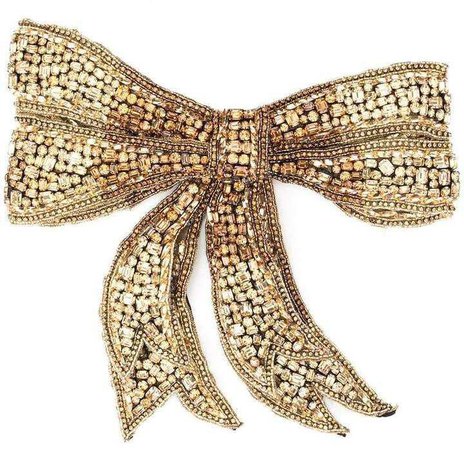 Dolce & Gabbana rhinestone bow tie