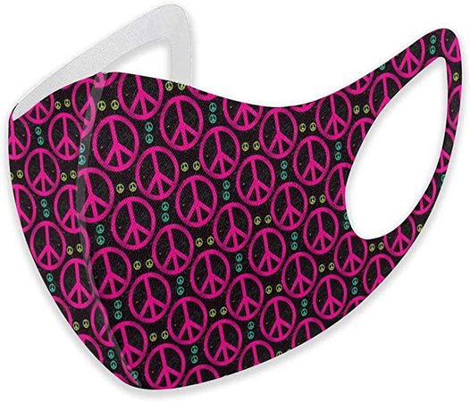 Amazon.com: Mouth Masks for Dust Protection Anti Face Mask Washable Earloop Mask Peace Dove: Clothing