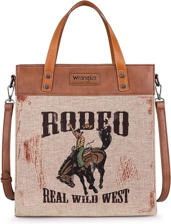 Amazon.com: Wrangler Tote Bag for Women Western Shoulder Purses Boho Aztec Satchel Hobo Handbags, WG2202-8119CF : Clothing, Shoes & Jewelry