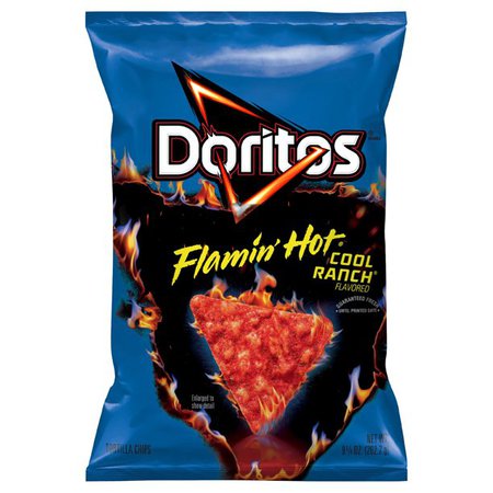 Doritos Tortilla Chips Flamin' Hot Cool Ranch Flavored, 9.25 oz - Walmart.com