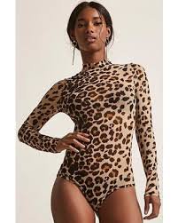 sheer leopard bodysuit - Google Search