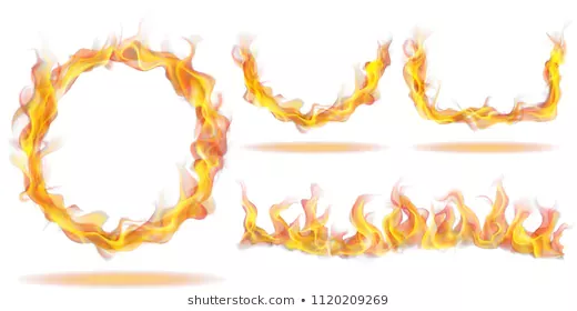 Flaming Hoops