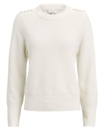 Lofty Pearl Embellished Sweater