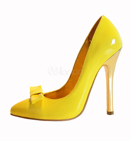 heels yellow