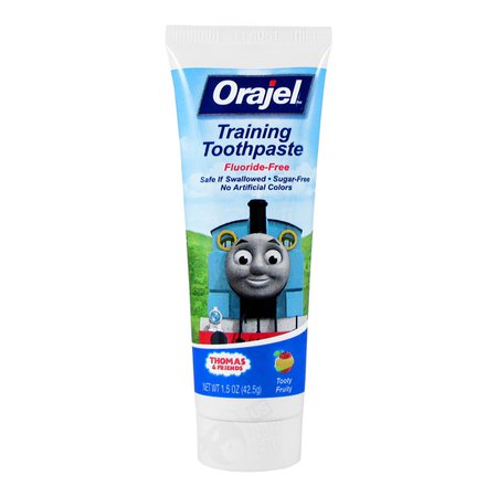 Thomas & Friends Fluoride-Free Training Toothpaste - 1.5 oz. (Orajel)