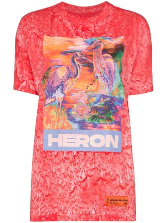 Heron Preston Heron Birds Print T-shirt - Farfetch