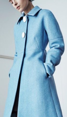 Light blue coat